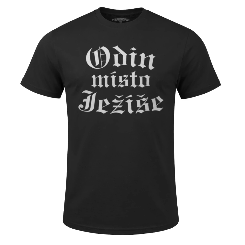 Triko Odin místo Ježíše černé