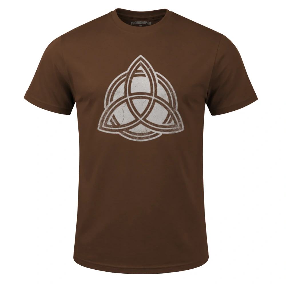 Triko Triquetra hnědé