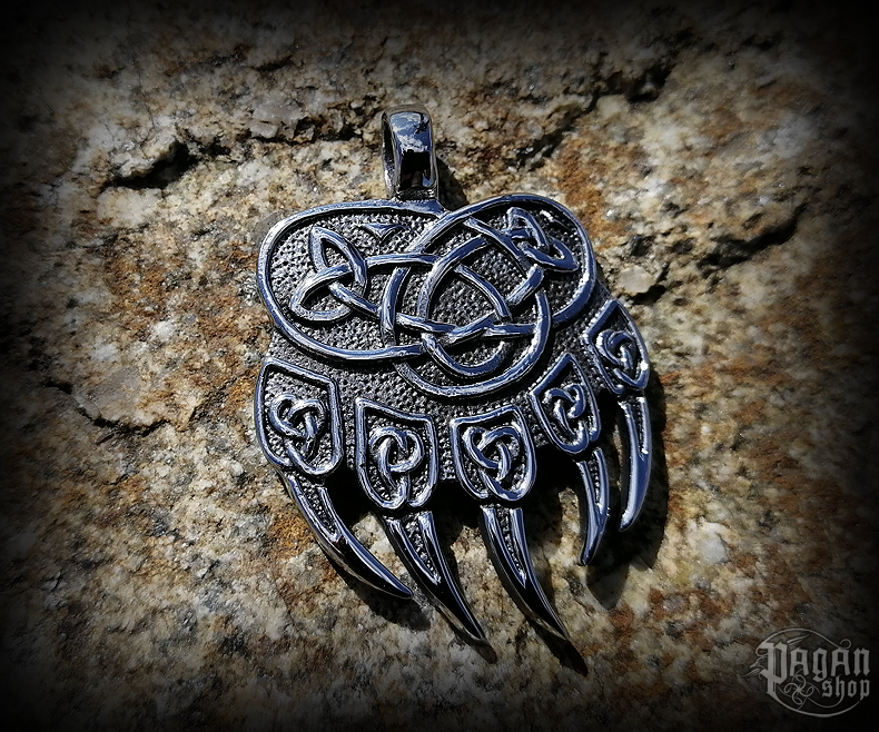 Přívěsek Medvědí tlapa Artio  - ocel