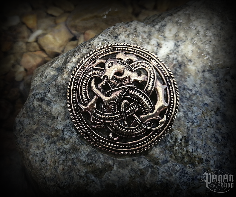 Přívěsek Vikingský drak Askim - bronz