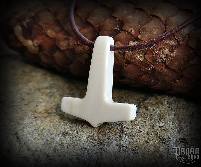 Přívěsek Thorovo kladivo - mamutovina