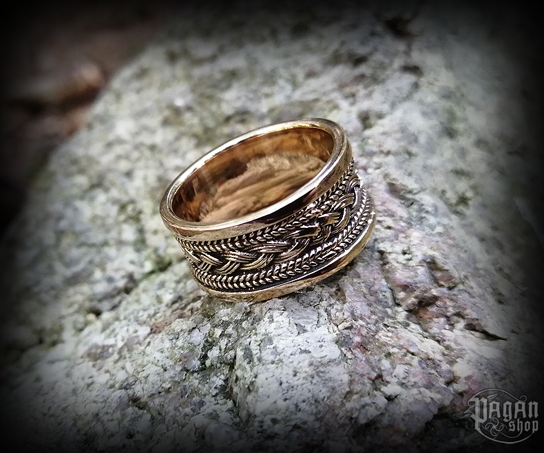 Prsten Viking Baldur - bronz