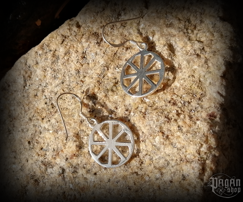 Náušnice Kolovrat Merana - Ag 925/1000