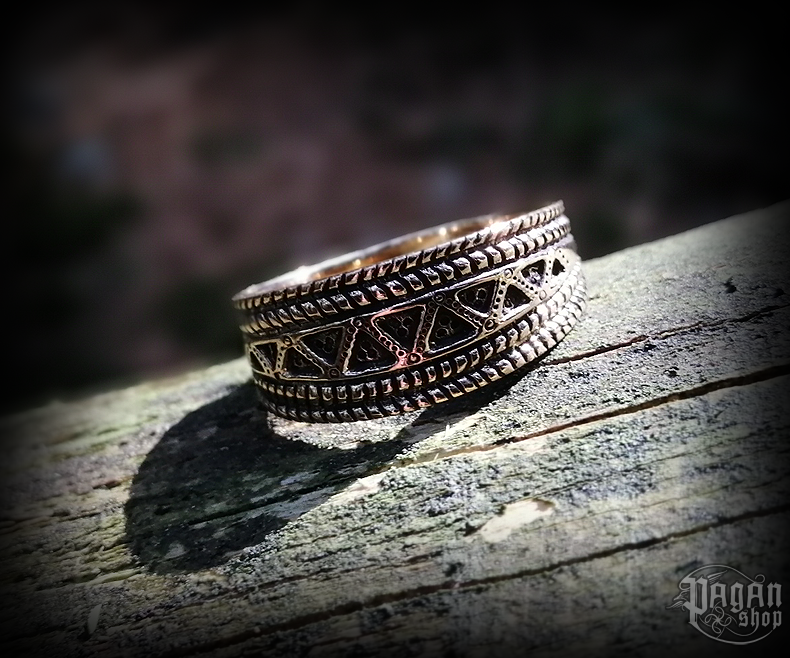 Prsten Viking Aurora - bronz