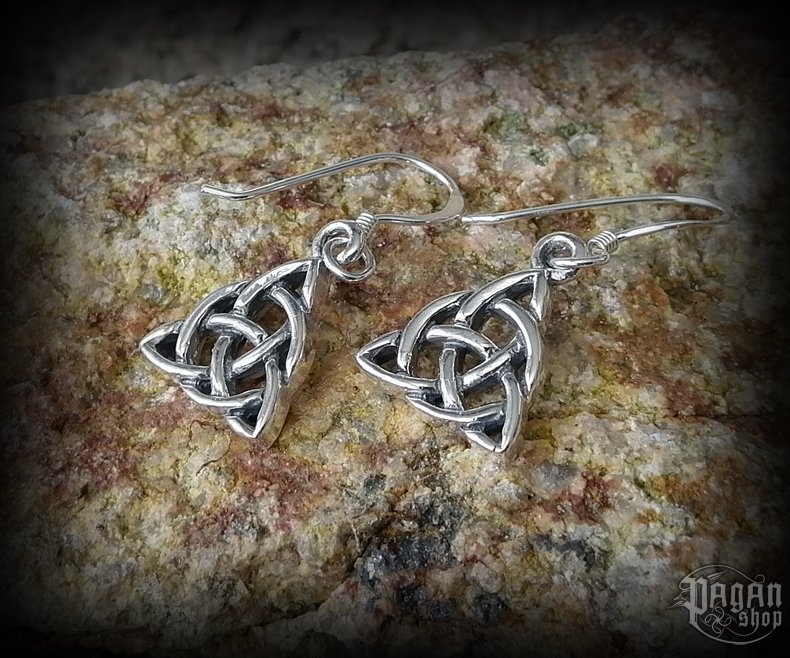 Náušnice Triquetra Daibhi - Ag 925/1000