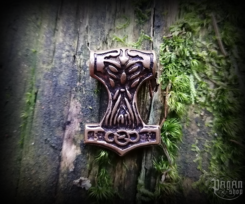 Přívěsek Thorovo kladivo Thorily - bronz