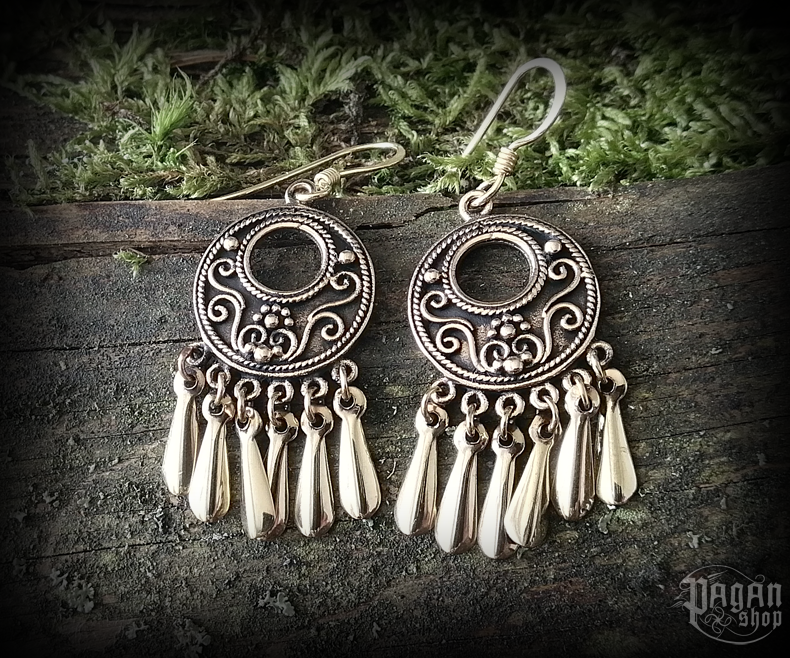 Náušnice Viking Jora - bronz