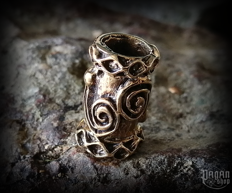 Přívěsek do vlasů/vousů Kelt Dwalin - bronz