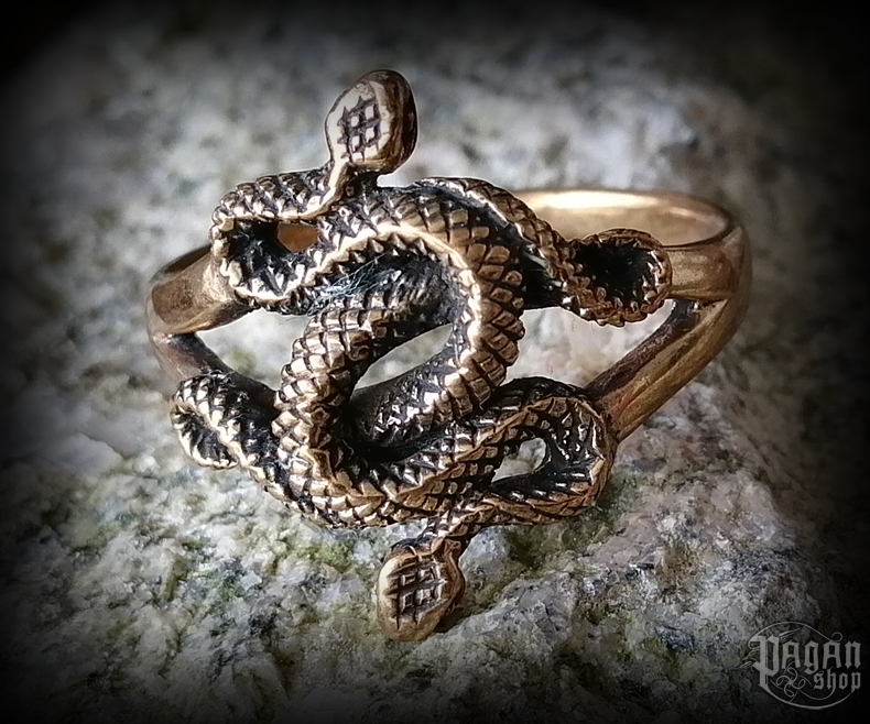 Prsten Hadi Snaps - bronz