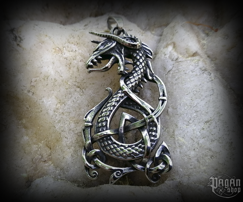 Přívěsek Drak Fafnir - ocel