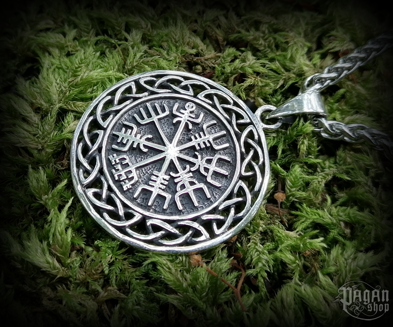 Přívěsek Vegvisir Ísar - Ag 925/1000