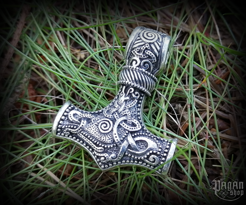 Přívěsek Thorovo kladivo Dettifoss - Ag 925/1000