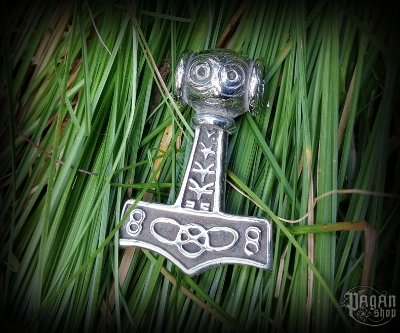 Přívěsek Thorovo kladivo Thoran - ocel