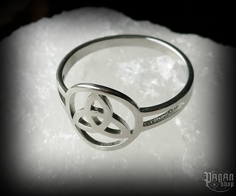 Prsten Triquetra Trina - ocel