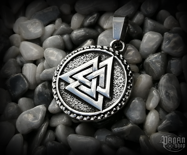 Přívěsek Valknut Skydda s řetízkem - ocel