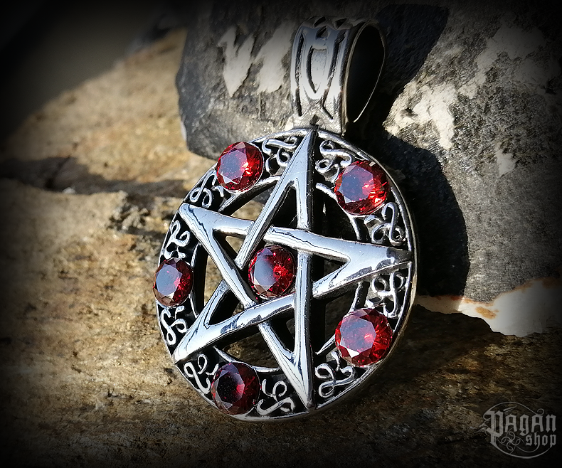 Přívěsek Pentagram Khrisial - ocel