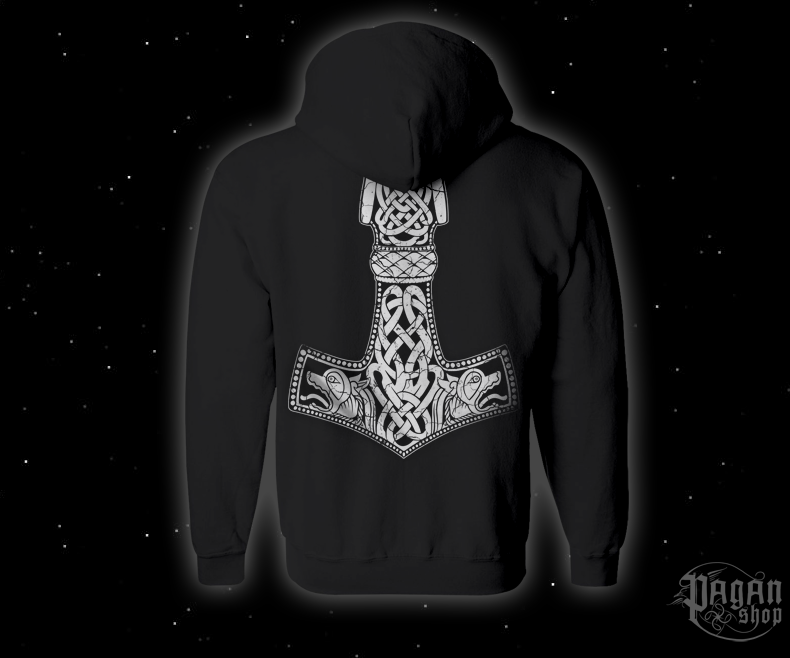 Mikina s kapucí Thorovo kladivo Magni