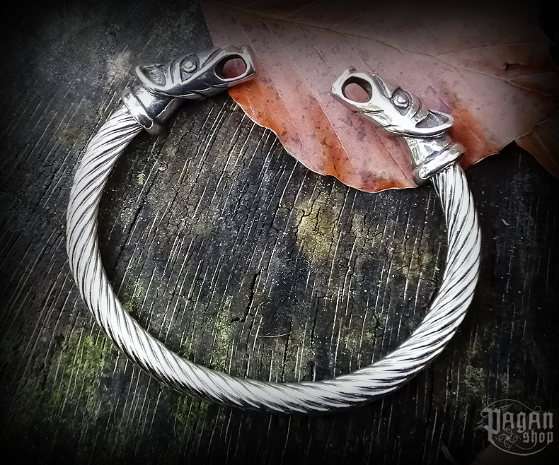 Náramek Vlci Ulvehoder - ocel