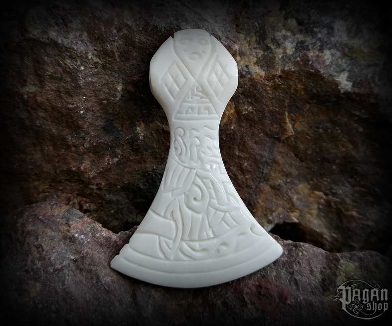 Přívěsek Sekera Mammen - kost