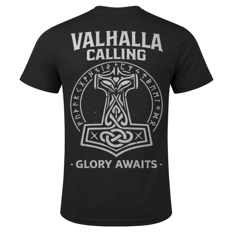 Triko Valhalla Calling černé