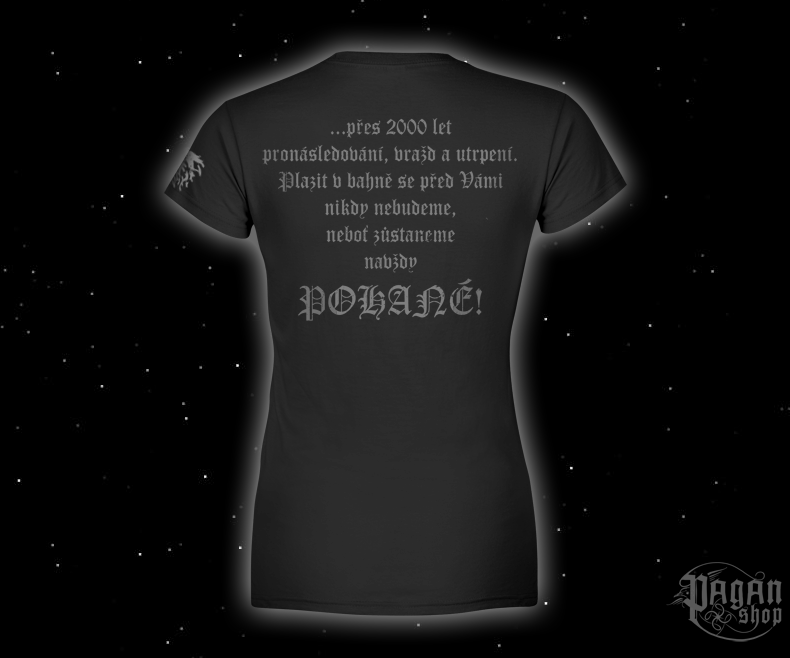 Dámské triko Sláva Pohanům