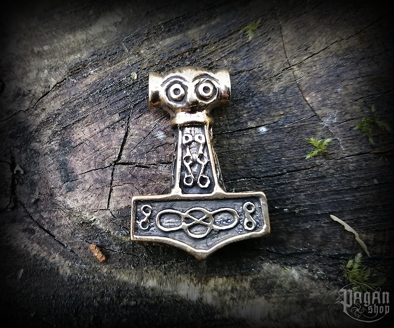 Přívěsek Thorovo kladivo Raghnal - bronz