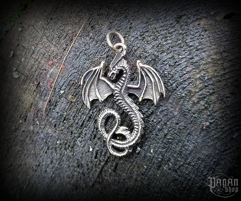 Přívěsek Drak Smuga - bronz