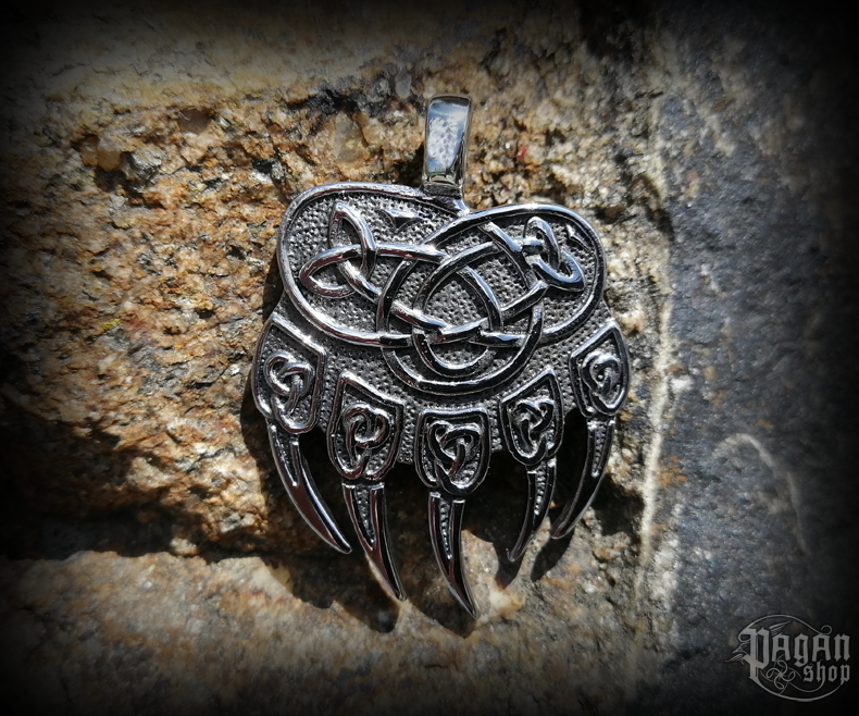 Přívěsek Medvědí tlapa Artio  - ocel