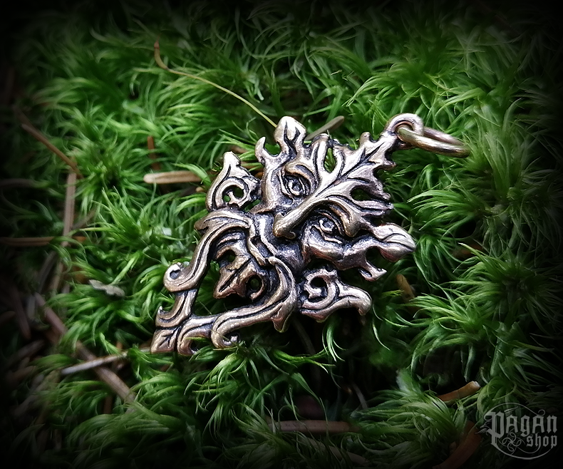 Přívěsek Green Man Marvin - bronz
