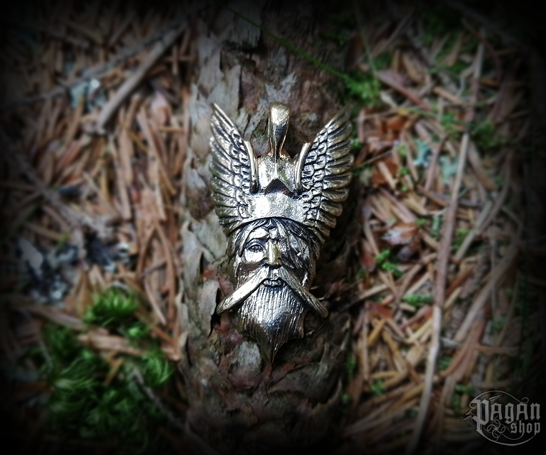 Přívěsek Odin Bragi - bronz