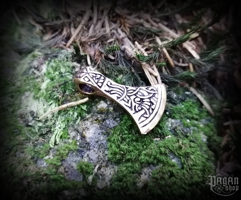 Přívěsek Vikingská sekera Ultana - bronz
