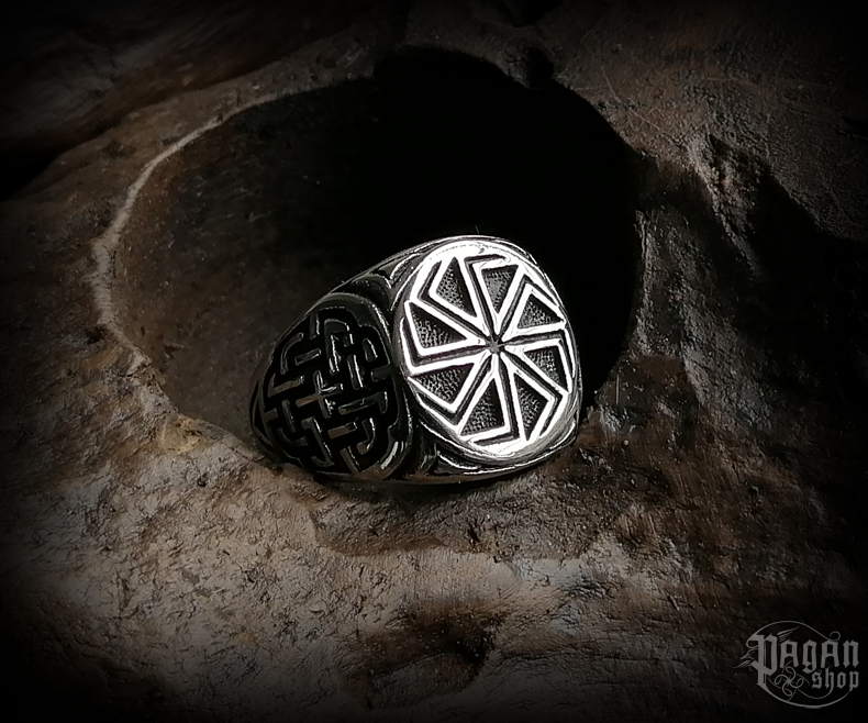 Prsten Kolovrat Radivoj - ocel