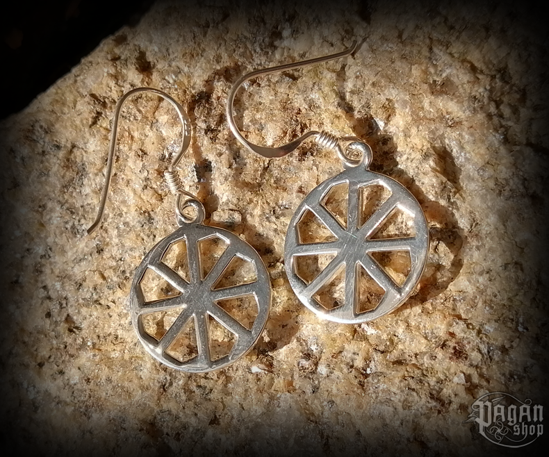 Náušnice Kolovrat Merana - Ag 925/1000