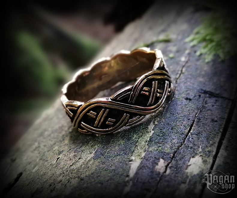 Prsten Viking Arvika - bronz