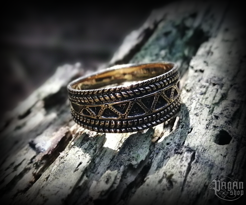 Prsten Viking Aurora - bronz