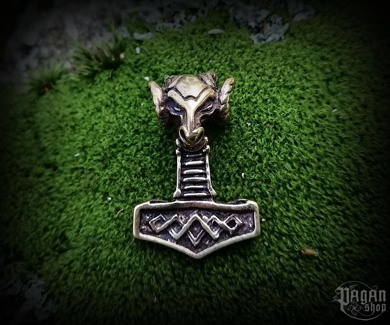Přívěsek Thorovo kladivo Vaeret - bronz