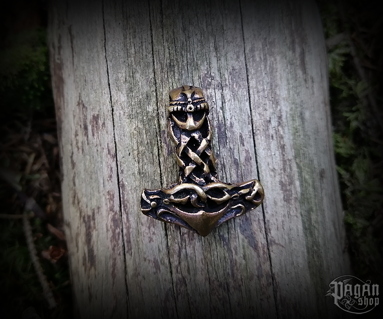 Přívěsek Thorovo kladivo Ragnar - bronz