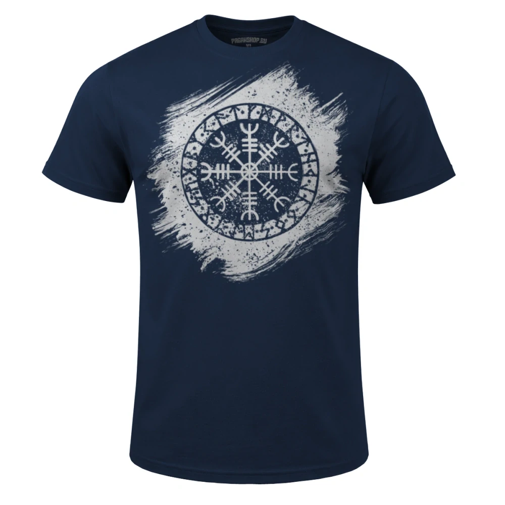 Triko Ísland tmavě modré