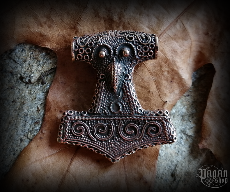 Přívěsek Thorovo kladivo Schonenhammer - bronz