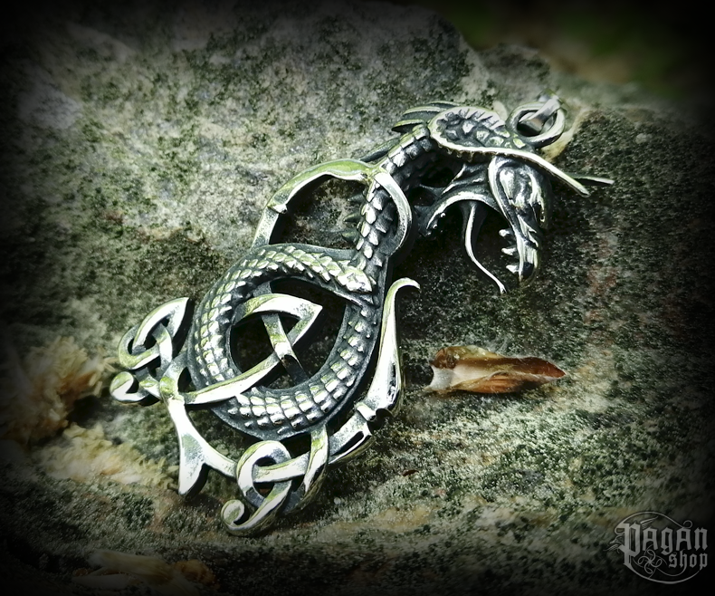 Přívěsek Drak Fafnir - ocel