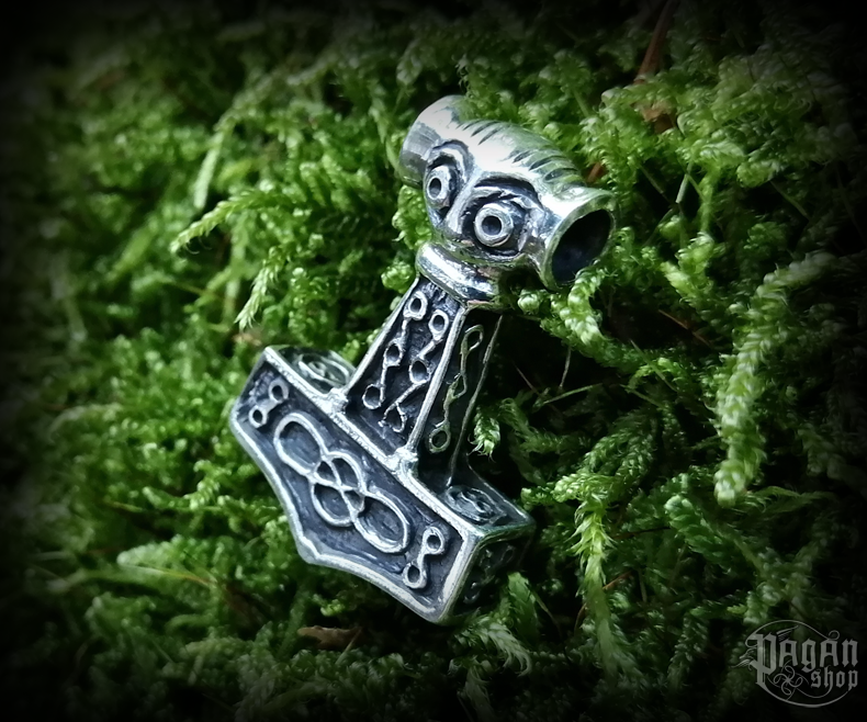 Přívěsek Thorovo kladivo Raghnal - Ag 925/1000 - 11 g