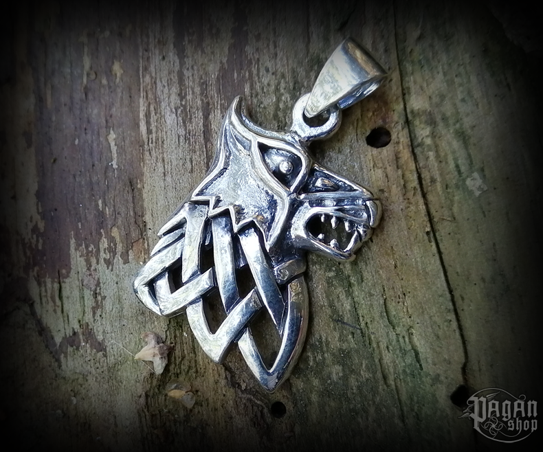 Přívěsek Vlk Fenrir - Ag 925/1000