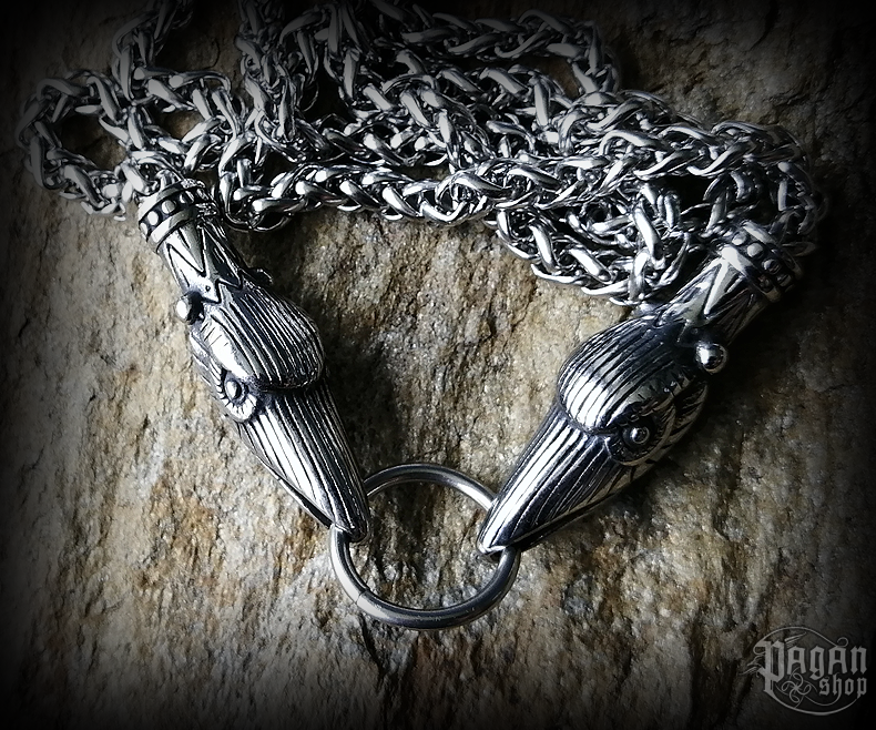 Královský řetěz Norse Ravens - ocel