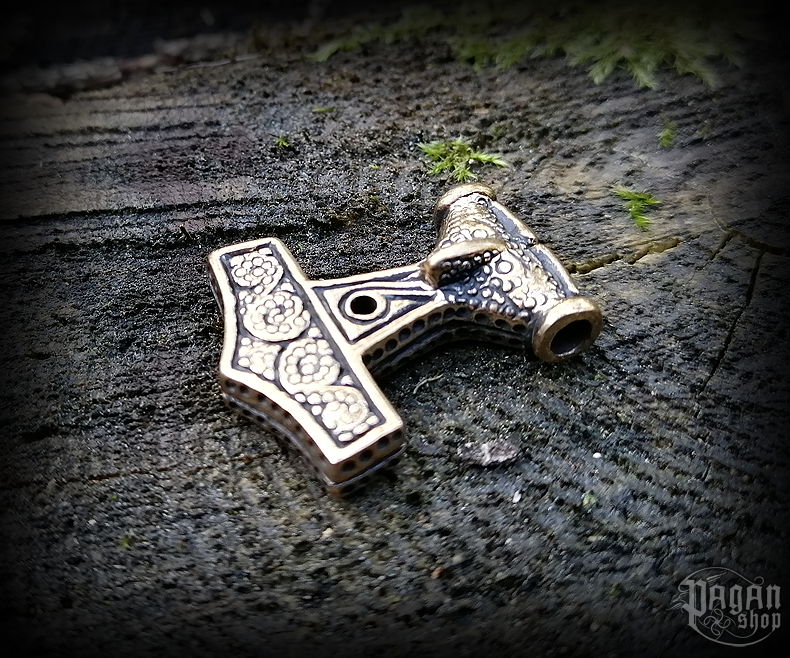 Přívěsek Thorovo kladivo Scania - bronz