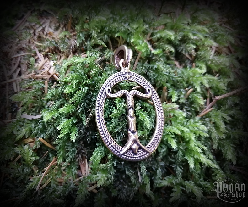 Přívěsek Irminsul Saxon - bronz