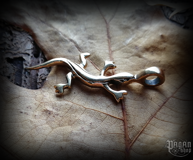 Přívěsek Ještěrka Lizzy - bronz