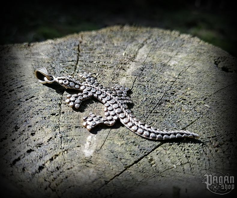 Přívěsek Ještěrka Lilly - bronz