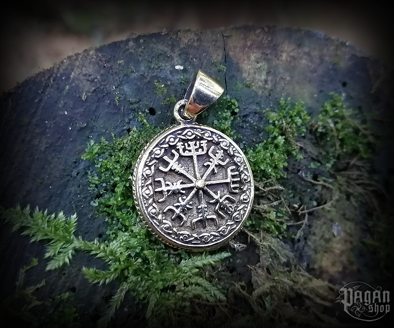Přívěsek Vegvisir Asat - bronz