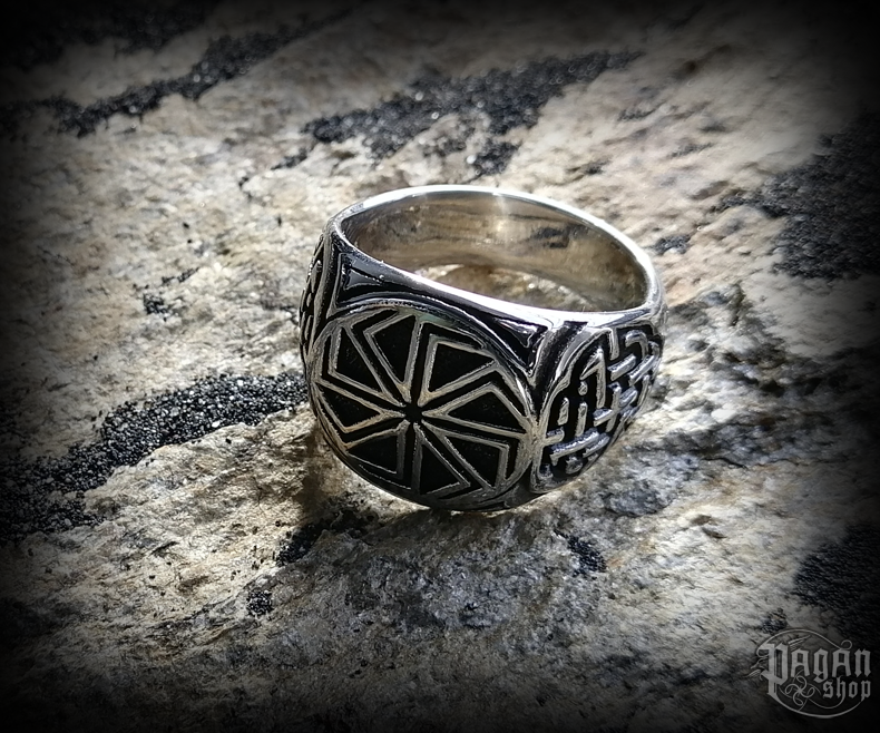 Prsten Kolovrat Radivoj - ocel