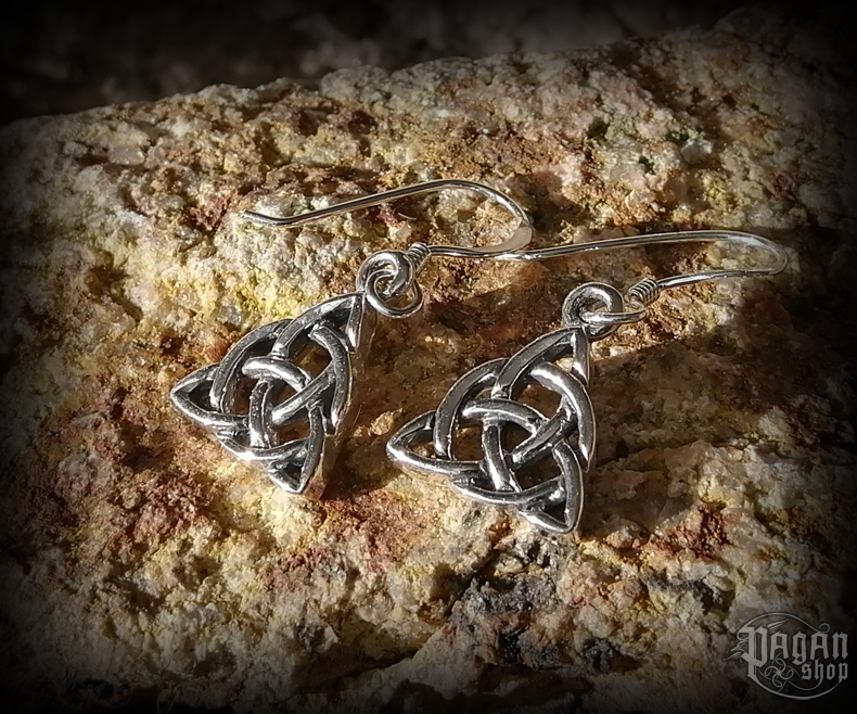 Náušnice Triquetra Daibhi - Ag 925/1000